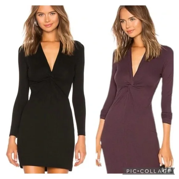 enza costa black dress Enza Costa Supima Ankle Slit Dress in Army Green M